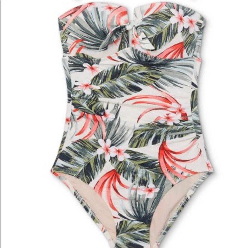 Bandeau Hawaiian Swimsuit